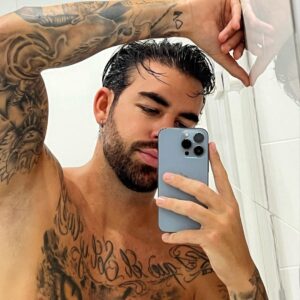 Jesús Palacios Instagram - Once you care, you’re fucked 🗣️💥 #catchmeifyoucan 
.
.
.
.
.
.
.
.
.
.
.
.
.
#selfie #bathroomselfie #selfietime #jesuspalacios #jesusloveisland #loveislandespaña #model #modelo #modellife #modelshoot #fitnessmodel #tattoo #tatt #tattooart #tattoomodel #ink #inkmodel #inklife #inkaddict #inkart #like #likesforlike #likeforfollow #likeforlikeback #likeit #like4follow #pic #mirror