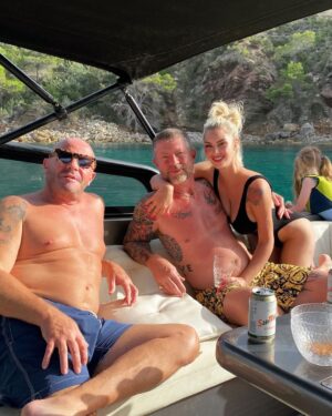 Jessica-Jane Stafford Instagram - Ibiza boat days ⚓️ Not bad for 24th October 🏖🏖🏖