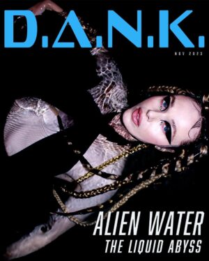 Jessica Cook Instagram - D.A.N.K
“Alien Water”
Created by: @raquelhoque
Model: @jessicamcook
Assist: @go_for_neens @dankmagazinecollective