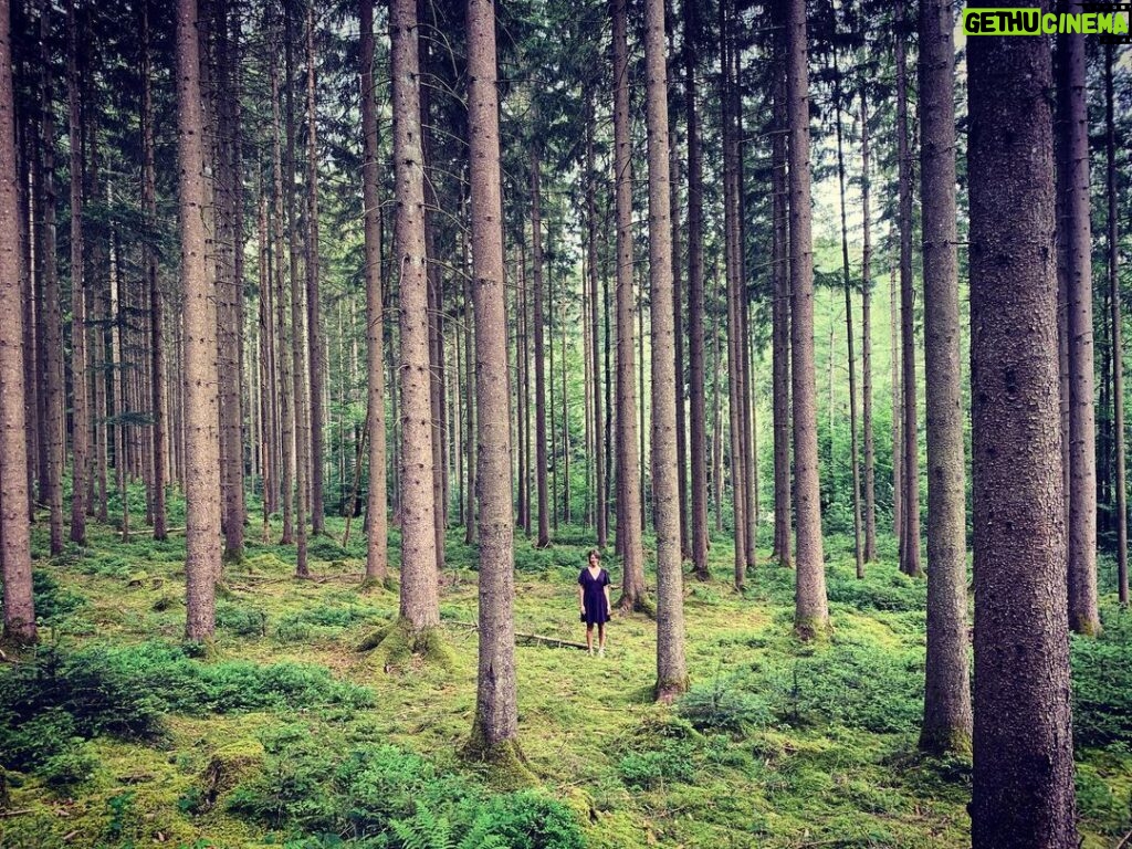 Jessica Schwarz Instagram - Schwarzwald-Quarantäne 🌲🌲#einmädchenstehtimwalde#naturmachtglücklich#twodaystogo#schwarzwaldkrimi#zdf Loßburg