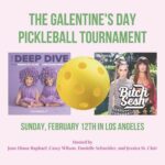 Jessica St. Clair Instagram - What if you called up your BFF Deep Diver and booked a weekend in sunny LA and spent Saturday playing pickleball with us and enjoying a boozy brunch?! What if you did that?!!!! Ticket link in bio!!!