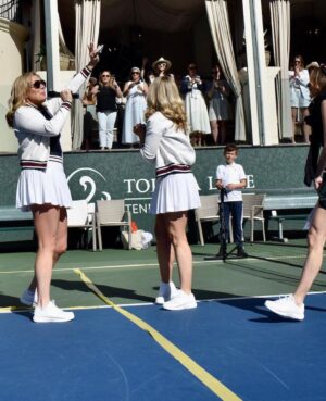 Jessica St. Clair Instagram - Still reeling from the most incredible joy filled Deep Dive Bitch Sesh Galentine's Day Pickleball Tournament! So special to host with my besties @junediane @daniellecarolineschneider and @caseyrosewilson, our shock jock @paulscheer and fashion judges @iamkulap and @themattgrassi and my life coach @lennonparham Special thanks to our incredible sponsors: @franklinsports
@lakepajamas
@earwolf
@os1st
@joolapickleball
@discocountryclub
@lovesuja
@pqlclub
@civileapparel
@trelleco
@drinkcann
@mom.grass
@dad.grass
@LauraGainor 
@pickleballinthesun
@VossbergGainor
@thejaneclub
@tltfc
@playnettie
@splits59
@athleta
@hustlendough
@skechers