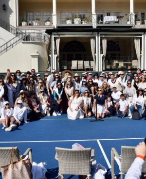 Jessica St. Clair Instagram - Still reeling from the most incredible joy filled Deep Dive Bitch Sesh Galentine's Day Pickleball Tournament! So special to host with my besties @junediane @daniellecarolineschneider and @caseyrosewilson, our shock jock @paulscheer and fashion judges @iamkulap and @themattgrassi and my life coach @lennonparham Special thanks to our incredible sponsors: @franklinsports
@lakepajamas
@earwolf
@os1st
@joolapickleball
@discocountryclub
@lovesuja
@pqlclub
@civileapparel
@trelleco
@drinkcann
@mom.grass
@dad.grass
@LauraGainor 
@pickleballinthesun
@VossbergGainor
@thejaneclub
@tltfc
@playnettie
@splits59
@athleta
@hustlendough
@skechers