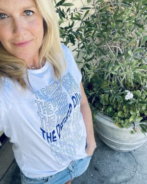 Jessica St. Clair Instagram - Deep Dive MERCH is here, Deep Divers! Cozy sweatshirts, tees, mugs, water bottles, a cute as shit enamel pin...go NUTS! Link in bio!