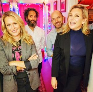 Jessica St. Clair Instagram - A LIVE @hdtgm with three of my faves is out. No surprise it's a movie that made me physically ill set in the apocalyptic future starring Mario Lopez. His dimples were my North Star. @junediane @paulscheer