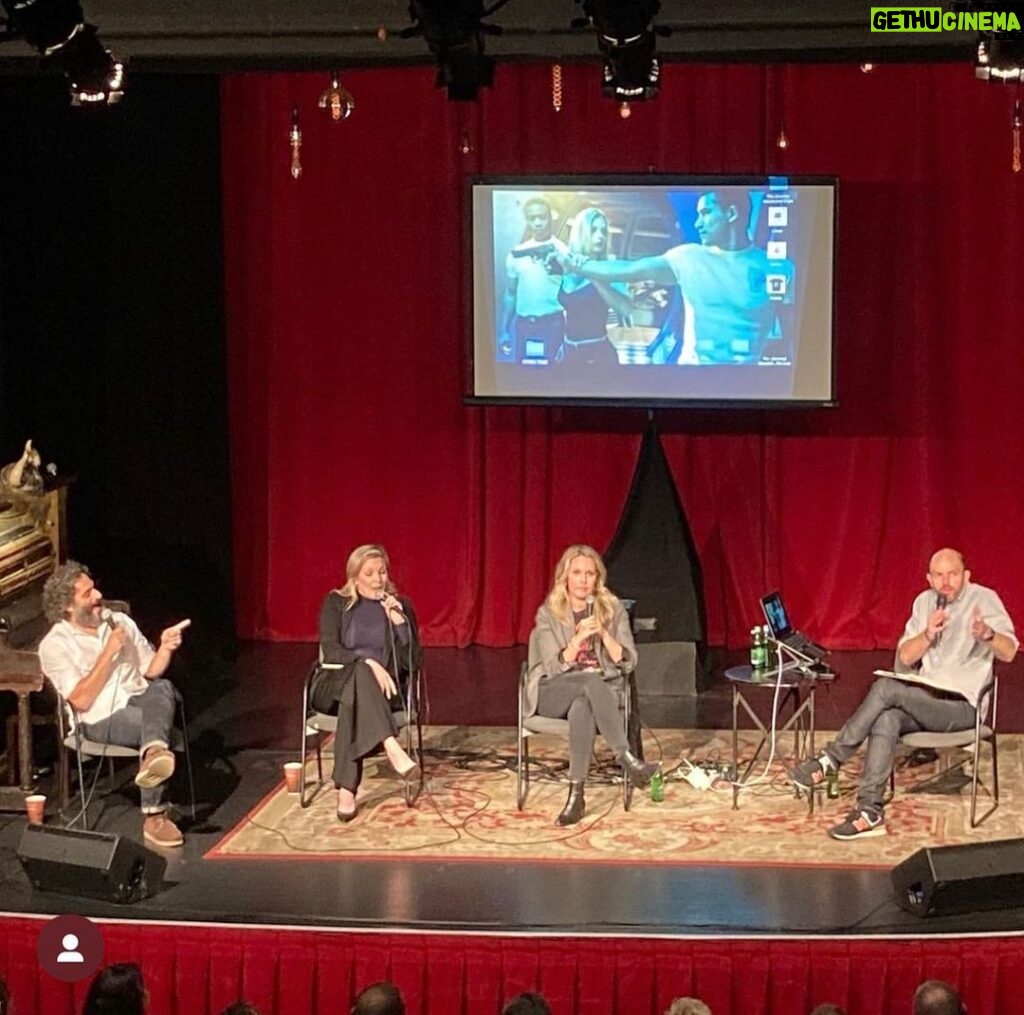 Jessica St. Clair Instagram - A LIVE @hdtgm with three of my faves is out. No surprise it's a movie that made me physically ill set in the apocalyptic future starring Mario Lopez. His dimples were my North Star. @junediane @paulscheer