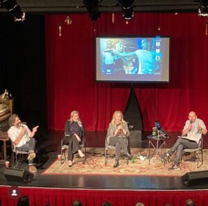 Jessica St. Clair Instagram - A LIVE @hdtgm with three of my faves is out. No surprise it's a movie that made me physically ill set in the apocalyptic future starring Mario Lopez. His dimples were my North Star. @junediane @paulscheer