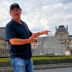 Jim Belushi Instagram - Louvre-ly Day!