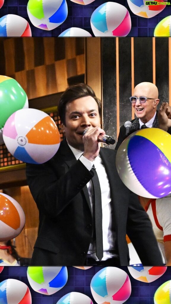 Jimmy Fallon Instagram - @jimmyfallon makes his case for why “As It Was” by @harrystyles should be the @recordingacademy Song of the Year ft. @thepaulshaffer! #FallonTonight The Tonight Show Starring Jimmy Fallon
