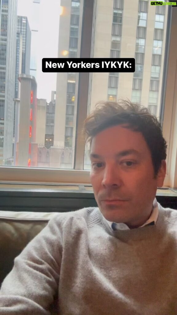 Jimmy Fallon Instagram - For anyone missing winter in NYC.