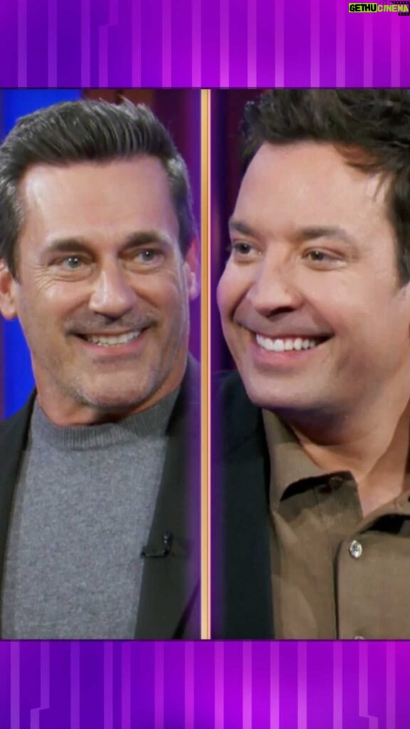 Jimmy Fallon Instagram - Jimmy & Jon Hamm face off in the premiere episode of Password! #NBCPassword The Tonight Show Starring Jimmy Fallon