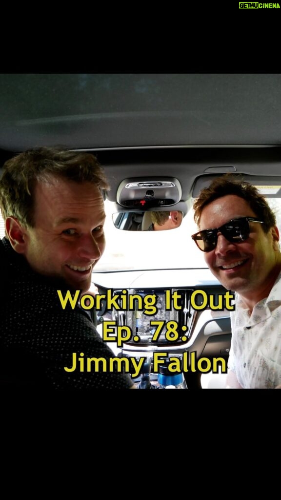 Jimmy Fallon Instagram - This has been in the works for two years. I finally convinced @jimmyfallon to come on the “Working It Out” podcast and he is phenomenally funny and great. It’s a must listen. Link in bio! 📸 by @nemetroulakos