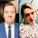 Jimmy Fallon Instagram - “What mouth?” w/ Elizabeth Olsen #DoctorStrange #FallonTonight The Tonight Show Starring Jimmy Fallon