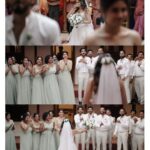 Jisma Jiji Instagram - "And, Now you see me" Wedding Shot by : @sk_abhijith Wedding Stylist of jisma: @stylewithandriya @andriya_nunez Wedding Styling for Vimal: @jisma_jiji_kizhakkarakattu Wedding makeover: @rizwan_themakeupboy Events: @shufflevents Gown: @daislebridals