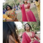 Jisma Jiji Instagram - " तू मोहोब्बत से कोई चाल तो चल, हार जाने का हौसला ही मुझे " Haldi Shot by : @sk_abhijith Haldi Stylist of jisma: @stylewithandriya @andriya_nunez Haldi Styling for Vimal: @jisma_jiji_kizhakkarakattu Haldi makeover: @hair.and.makeup.by.sree Events: @shufflevents Lehenga: @acornfashionlines