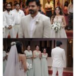 Jisma Jiji Instagram - "And, Now you see me" Wedding Shot by : @sk_abhijith Wedding Stylist of jisma: @stylewithandriya @andriya_nunez Wedding Styling for Vimal: @jisma_jiji_kizhakkarakattu Wedding makeover: @rizwan_themakeupboy Events: @shufflevents Gown: @daislebridals