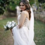 Jisma Jiji Instagram - "And, Now you see me" Wedding Shot by : @sk_abhijith Wedding Stylist of jisma: @stylewithandriya @andriya_nunez Wedding Styling for Vimal: @jisma_jiji_kizhakkarakattu Wedding makeover: @rizwan_themakeupboy Events: @shufflevents Gown: @daislebridals