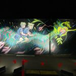 Joel Van Moore Instagram - We have brought The Big Picture to @colourtumbystreetart with @illuminateadelaide So good to see the digital works come to life alongside the existing artworks by global superstars Tumby Bay, South Australia