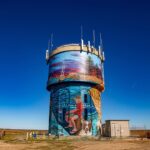 Joel Van Moore Instagram - Recently we got this Tower in Port Vincent knocked off with the amazing support by local community. A process that I worked on for over a year and finally delivered with the help and amazing Talents of @refuz_paint @jasmine_crisp and @elizabethclosearts These amazing shots are by local @adbe_photographyyorke Thanks to everyone involved. Port Vincent, South Australia