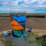 Joel Van Moore Instagram - Recently we got this Tower in Port Vincent knocked off with the amazing support by local community. A process that I worked on for over a year and finally delivered with the help and amazing Talents of @refuz_paint @jasmine_crisp and @elizabethclosearts These amazing shots are by local @adbe_photographyyorke Thanks to everyone involved. Port Vincent, South Australia