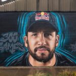 Joel Van Moore Instagram - One of the latest projects that I worked on with the talented @morris.green_art for @travisboak10 celebration of the amazing milestone of 300 games. Thanks to @redbullau for making it happen. Port Adelaide, South Australia