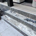 John Colaneri Instagram - #Design is all in the details and the stone work that we did around our home created a major change. When looking to update the exterior of your home always add different textures and materials. This will allow those elements to play off of each other. The earth tones from the new @jameshardie siding and the black granite from @polycor_hardscapes are two materials that work very well together. #curbappeal #exteriordesign #stoneveneer #stonework #designgoals #designinspiration #njdesigner #njbuilders