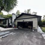 John Colaneri Instagram - #Design is all in the details and the stone work that we did around our home created a major change. When looking to update the exterior of your home always add different textures and materials. This will allow those elements to play off of each other. The earth tones from the new @jameshardie siding and the black granite from @polycor_hardscapes are two materials that work very well together. #curbappeal #exteriordesign #stoneveneer #stonework #designgoals #designinspiration #njdesigner #njbuilders