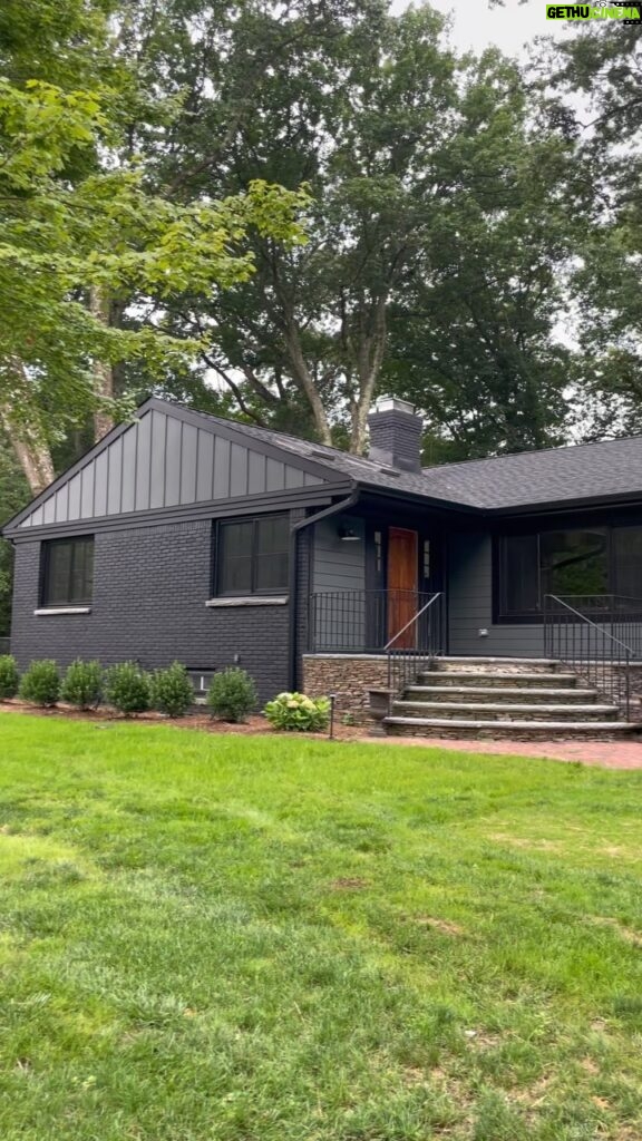 John Colaneri Instagram - In honor of #exteriordesignweek this shout out goes out to @jameshardie for an incredible product and beautiful dark color (iron gray) that I was able to use on my clients home. #design #exteriordesign #exteriorremodel