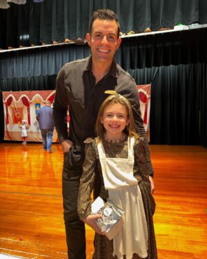 John Colaneri Instagram - Lily’s first play was last night and it was Excellent. The children put on an amazing show! So proud of her! #girldad #dadlife