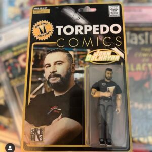 John Dolmayan Instagram - Kind of nice to be an action figure.