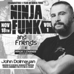 John Dolmayan Instagram – FREE SIGNING 
November 18th 
12pm

@ninja_xchange 

2561 El Camino Real
Carlsbad, CA  92008
United States

John Dolmayan, 
Creator of Ascencia and Legendary Drummer for System of a Down joins us as our 1st Guest for 
“Ninja Funk and Friends” volume 1.

John is a Trailblazer for our Community as an avid collector and founder of Torpedo Comics. 

Bring your Drumsticks, System of a Down Merch and Ascencia Comics as John will be signing for FREE. 

John was the 1st Friend we called when planning the event, but thanks to him we have more Guests and announcements coming.  Stay tuned and thank you as we Celebrate 1 year of Ninja Funk at the Ninja X change.