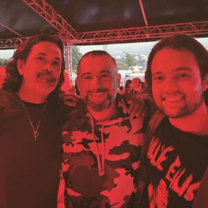 John Dolmayan Instagram - Went to Brasil last month to see @knotfestbrasil ( it was fantastic) and spent some quality time with my friends from @egokilltalent . It’s always good to see dear friends that live a world away !