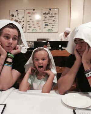John Feldmann Instagram - Happy birthday to my baby who is now a teenager WOW that happened FAST. Love you so much so honored to watch you grow up and become the awesome human you are… from your 1st crowd surf thru the daddy daughter dances to diving with manta rays!!! Can’t wait to see what’s next. 🎂🎂🎂❤️❤️❤️