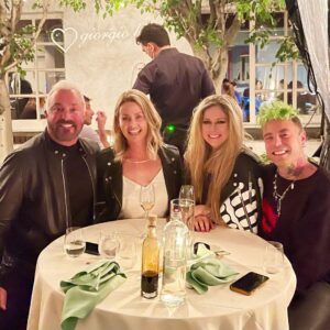John Feldmann Instagram - Another epic dinner with epic people. Love you all @amy_feldmann @modsun @avrillavigne thank you @giorgiobaldi_ristorante for the awesome food. #gratefulforbalsamic