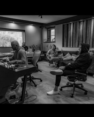 John Feldmann Instagram - It is so emotional for me to think Toxic Positivity is the eighth album that I have done with @theused. I love this band so much. From the first time I heard them back in 2001, all way to this second. I am so proud of what we made together. I love you Bert @dan.whitesides @virtualjepha @brutalford. We are magic together. Thank you for trusting me yet again. I am forever grateful. @bignoise