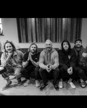 John Feldmann Instagram - It is so emotional for me to think Toxic Positivity is the eighth album that I have done with @theused. I love this band so much. From the first time I heard them back in 2001, all way to this second. I am so proud of what we made together. I love you Bert @dan.whitesides @virtualjepha @brutalford. We are magic together. Thank you for trusting me yet again. I am forever grateful. @bignoise