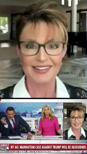 John Iadarola Instagram - Sarah Palin Slips Up When Asked If MAGA Is A Cult #fyp #foryou #foryoupage #tyt #politics #government #cenkuygur #anakasparian #johniadarola #damagereport #damagereporttyt #tdr #tdrtyt #interview #embarrassing #culture
