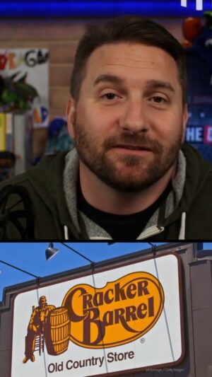 John Iadarola Instagram - Conservative Meltdown Over Cracker Barrel's Pride Month Representation #fyp #foryou #foryoupage #tyt #politics #government #cenkuygur #anakasparian #johniadarola #damagereport #damagereporttyt #tdr #tdrtyt  #representation #lgbtq #lgbtqrights #lgbtqrepresentation #inclusion #diversity #equality #pride #pridemonth