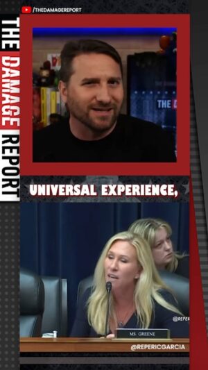 John Iadarola Instagram - Marjorie Taylor Greene Insults Legitimacy Of Step-Parents #fyp #foryou #foryoupage #tyt #politics #government #cenkuygur #anakasparian #johniadarola #farroncousins #damagereport #damagereporttyt #tdr #tdrtyt #parenting #motherhood #marriage #stepchildren #stepparenting #family #activism #teachers #doctors