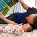 John Iadarola Instagram - Reading Reyna "Dragonboy" 🐉 📖 👶 😍