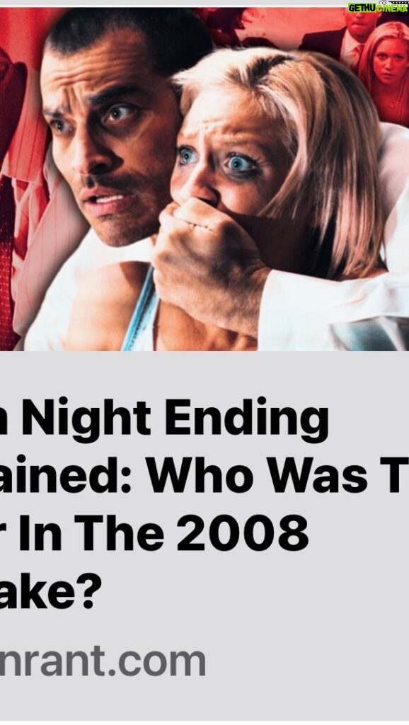 Johnathon Schaech Instagram - #netflix top 5 movie this week. #PromNight It came out in 2008. I got an #MTV nomination. @idriselba was super cool. Britney Snow is a tremendous talent. https://screenrant.com/prom-night-2008-ending-explained/ Directed by Nelson McCormick Written by J. S. Cardone Produced by Neal H. Moritz Toby Jaffe Starring Brittany Snow @ScottPorter @JessicaStroup @DanaDavis @CollinsPennie @BrianneDavis @JohnSchaech @IdrisElba