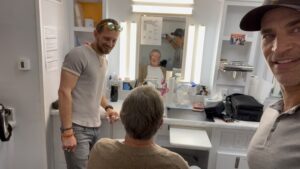 Johnathon Schaech Instagram - If you know me or even if you don’t. I’ve become my father in this series. So I got my father a chance to do what I do for a living. #BlueRidgeTV. He was incredible. It was priceless. Thank you my #BlueRidgeTv family.