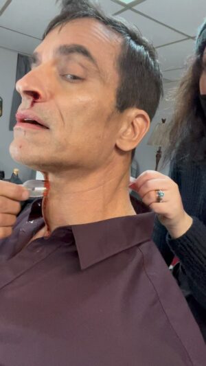 Johnathon Schaech Instagram - I’m so grateful to have worked with the greatest make up artists in the world! #filmmaking 
#film 
#filmmaker 
#cinema 
#movies 
#movie 
#actorslife