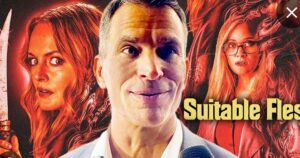 Johnathon Schaech Instagram - Been wanting to share this with all of you. I think this movie is so much fun. With the world the way it is (horrific), I like my horror R, fun and entertaining. The movie is titled #SuitableFlesh it’ll be on @AMC. I have wanted to work with Heather Graham since i first met her. She’s magnificent and kind. We should have worked together in the 90’s but I’m glad we waited! @thejoelynch @barbaracrampton @imheathergraham @judah_lewis #hplovecraft #film thank you @screenrant

Best way to see suitable flesh https://www.amazon.com/Suitable-Flesh-Heather-Graham/dp/B0CGRHWDVL