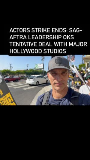 Johnathon Schaech Instagram - Grateful to get back to work. Hoping we get fair returns and better residuals. 
Grateful for the hard work of my fellows sag members and the negotiators.