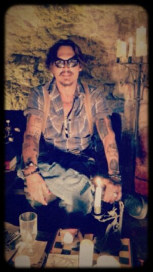 Johnny Depp Instagram - Collaboration with my dear friend @jeffbeckofficial . Link in Bio