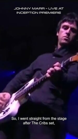 Johnny Marr Instagram - “It was the start of my soundtrack career with @hanszimmer which still goes on to this day”
