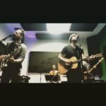 Jon Lajoie Instagram - Wolfie's Just Fine's rehearsing for upcoming shows, and I'm seriously trying not to forget the lyrics to "I Forgot." @wolfiesjustfine @mattmayhall, @jontitterington, @tajistation, @extrakilometre