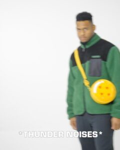 Jordan Bentley Instagram - In 2018 I literally had a dream that my brand @hypland collaborated with my favorite anime Dragon Ball Z. I called my friend @nafiscw the morning after & he drew up some graphics that finally released 5 years later 😂 It’s crazy to see all the growth & blessings over the last 5 years. Had it not been for this dream, I would not be where I am today. Big thank you to all of the @hypland supporters, my friends, family, & my team who have made this possible. It’s been a fun journey!! Thanks to my guys @juju & @brandonlawless1 for killing the lookbook as well! LETS GO!!