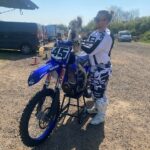 Jordi Whitworth Instagram - Rambos first day at the track also my first ride of 2022 Flackwell Heath Moto Park